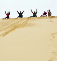 trượt cát quảng bình