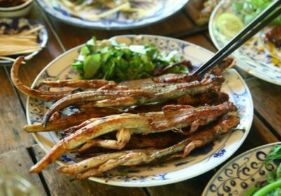 Dông 7 món – đặc sản Ninh Thuận