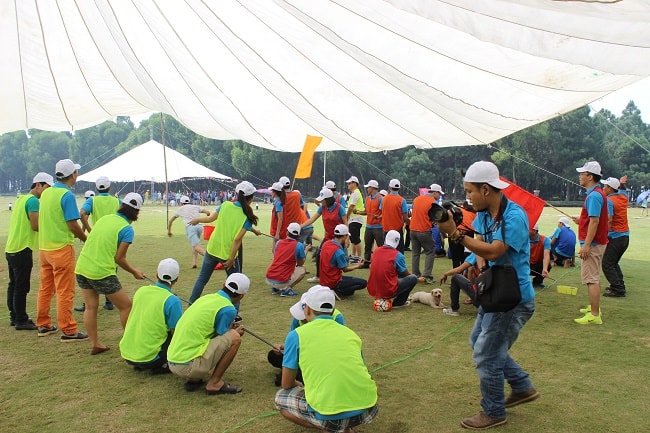 teambuilding flamingo đại lải